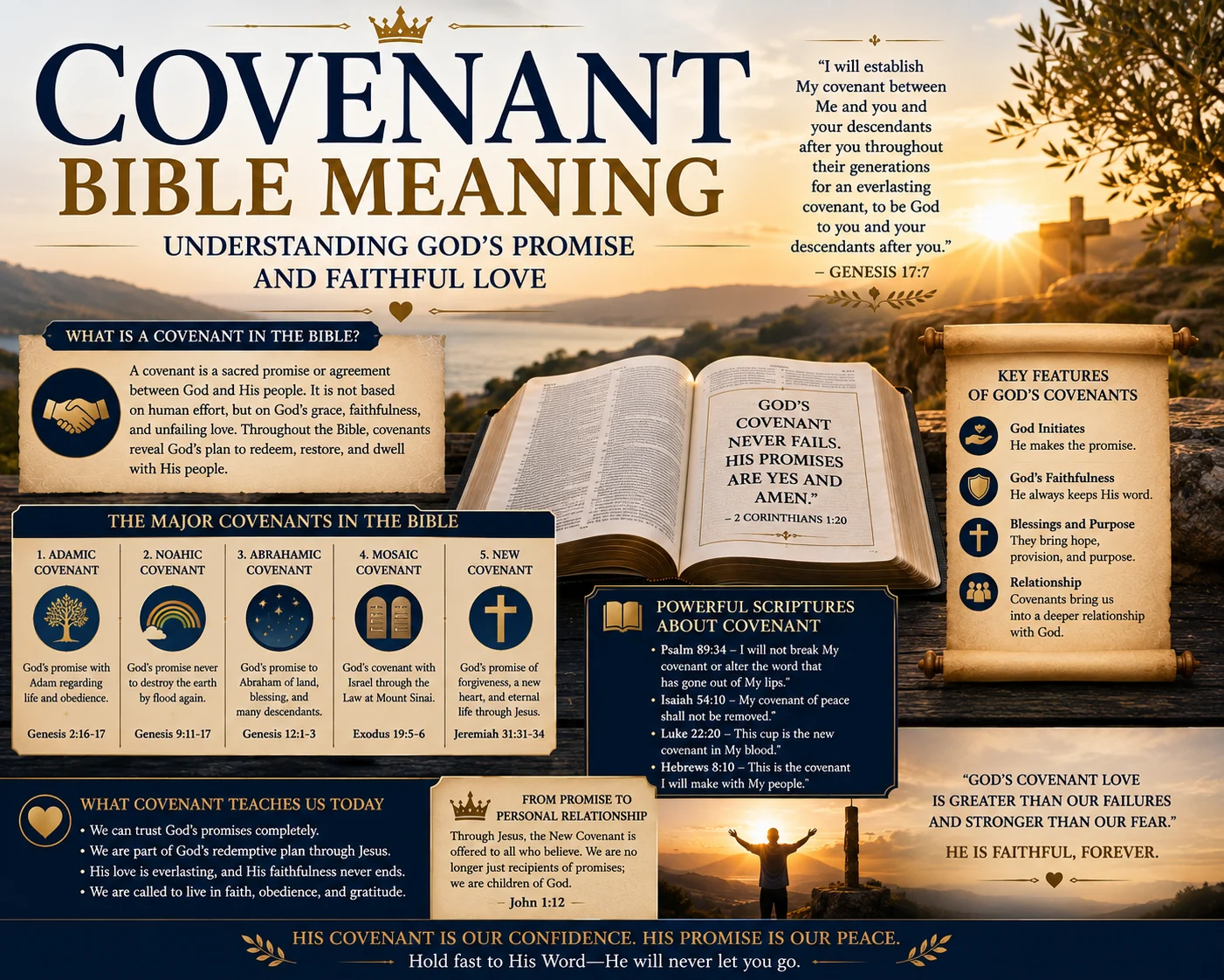 Covenant Bible Meaning: Understanding God's Promise and Faithful Love