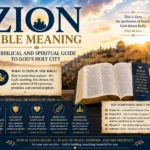 Zion Bible Meaning: A Biblical and Spiritual Guide to God's Holy City