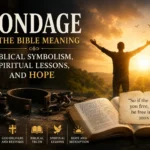 Bondage in the Bible Meaning: Biblical Symbolism, Spiritual Lessons, and Hope