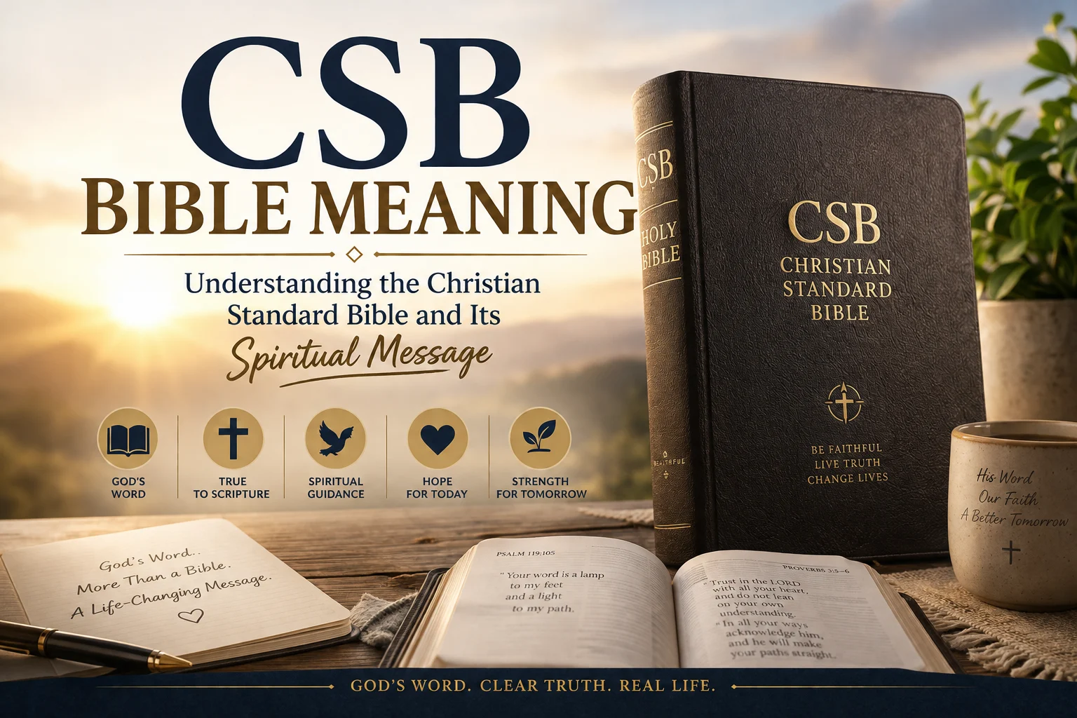 CSB Bible Meaning: Understanding the Christian Standard Bible and Its Spiritual Message