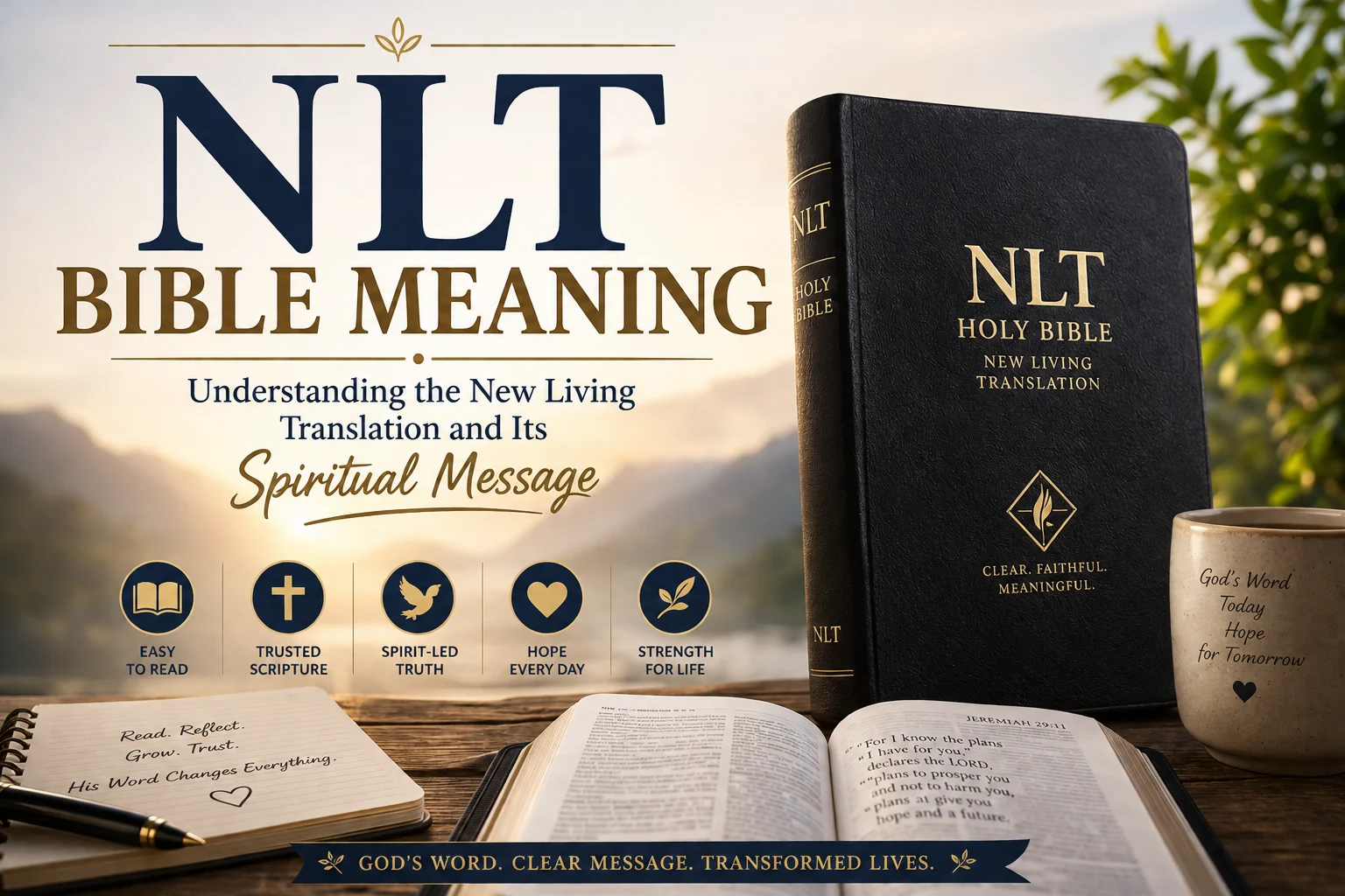 NLT Bible Meaning: Understanding the New Living Translation and Its Spiritual Message