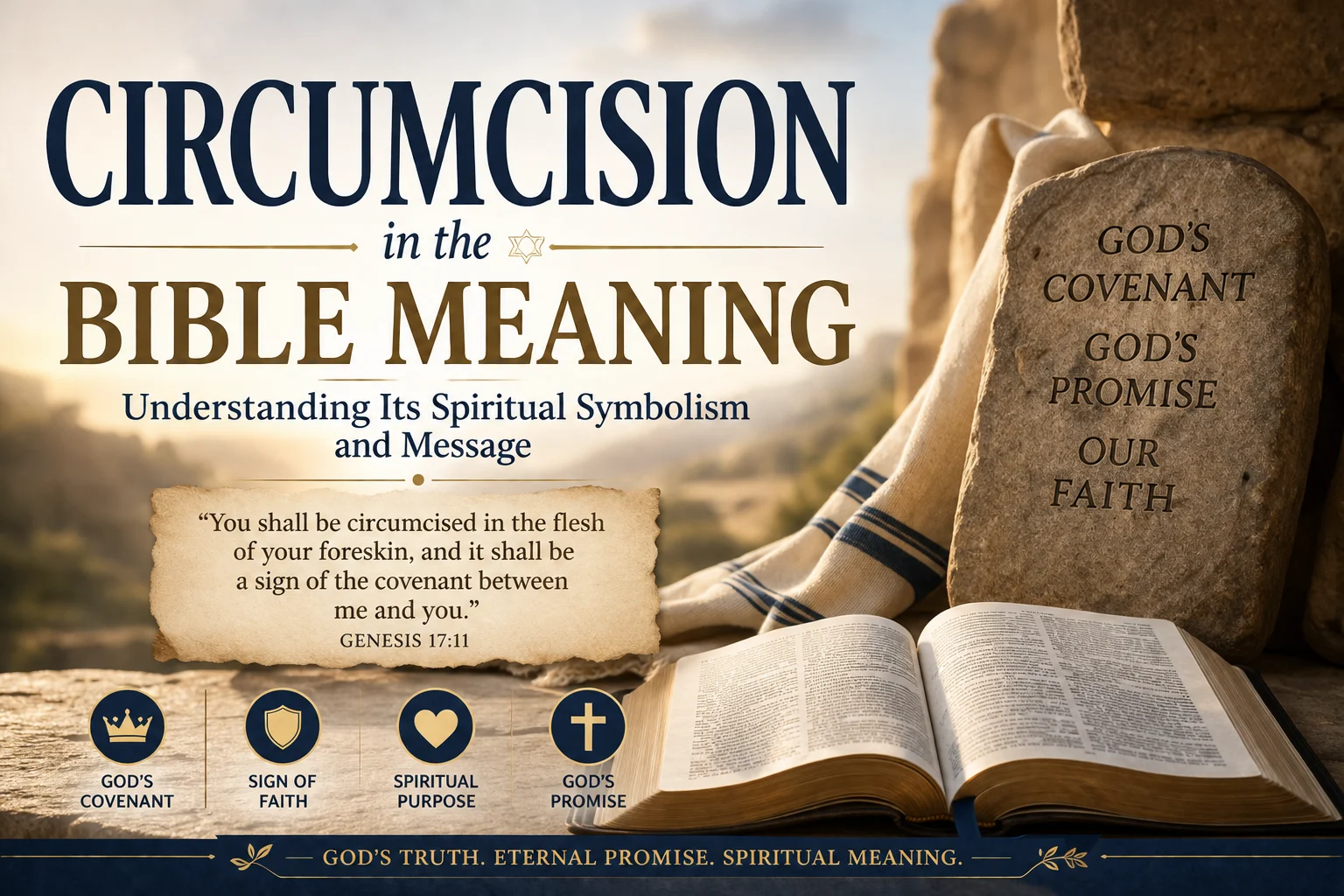 Circumcision in the Bible Meaning: Understanding Its Spiritual Symbolism and Message