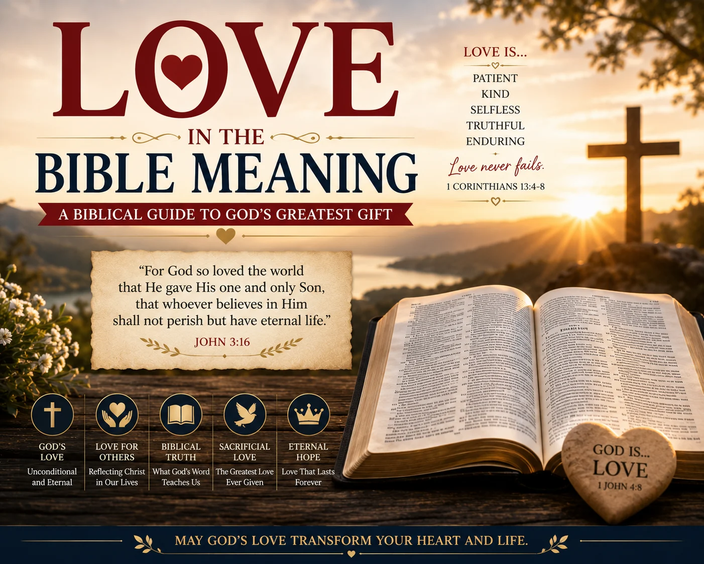 Love in the Bible Meaning: A Biblical Guide to God’s Greatest Gift