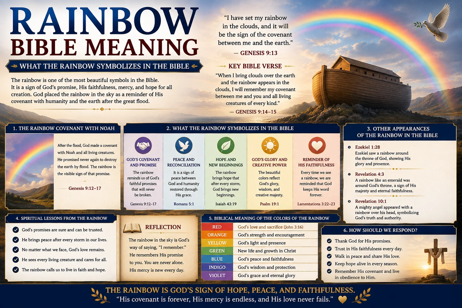 Rainbow Bible Meaning: What the Rainbow Symbolizes in the Bible