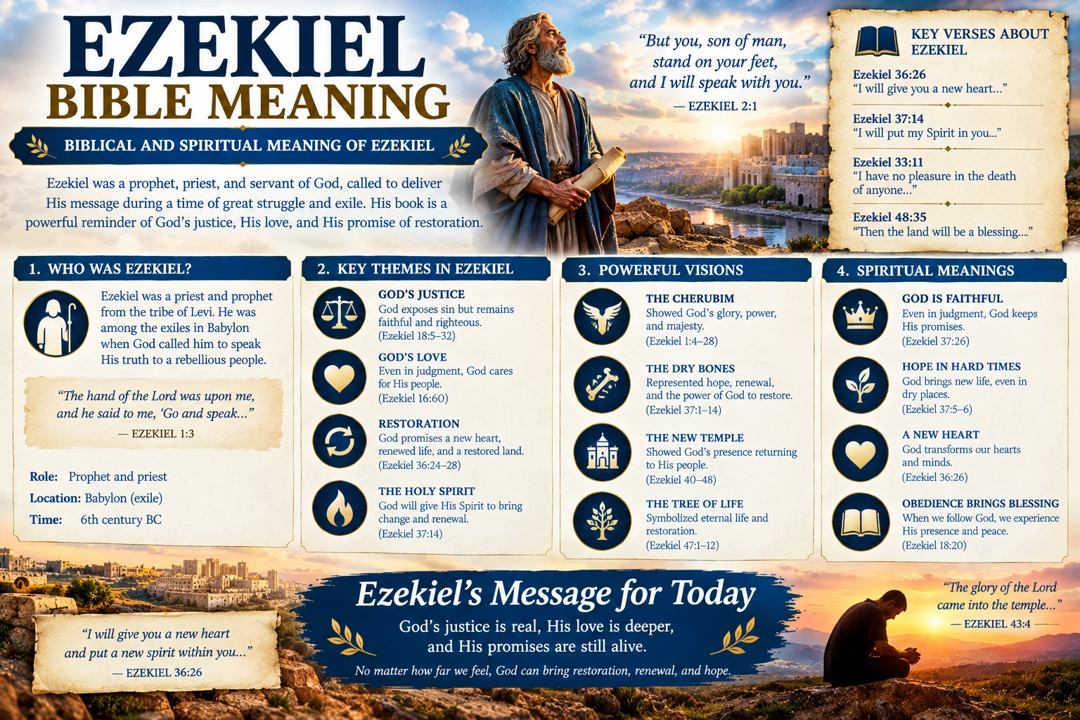 Ezekiel Bible Meaning: Biblical and Spiritual Meaning of Ezekiel
