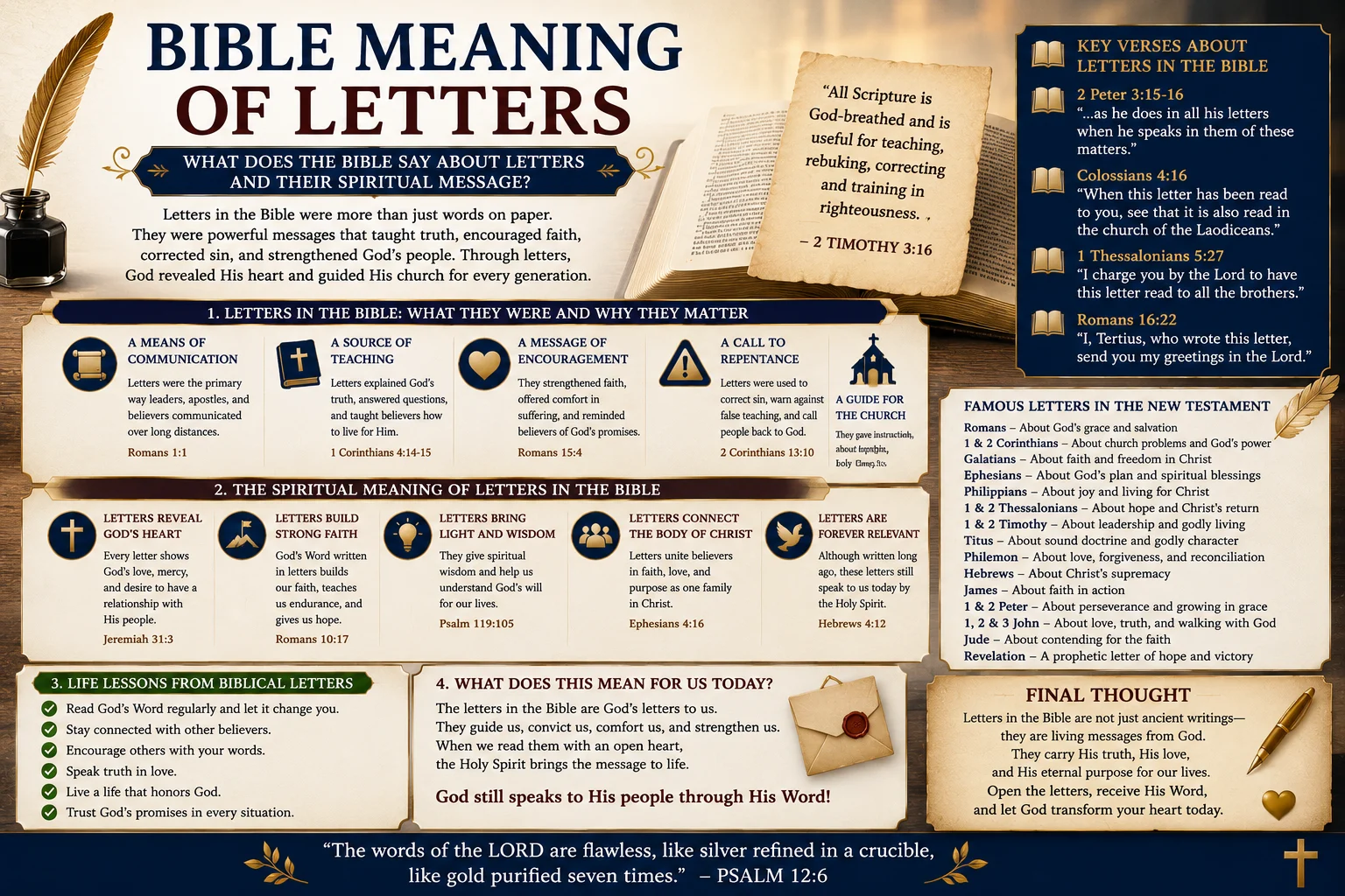 Bible Meaning of Letters: What Does the Bible Say About Letters and Their Spiritual Message?